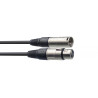 6M CABLE MICRO XLRf-XLRm