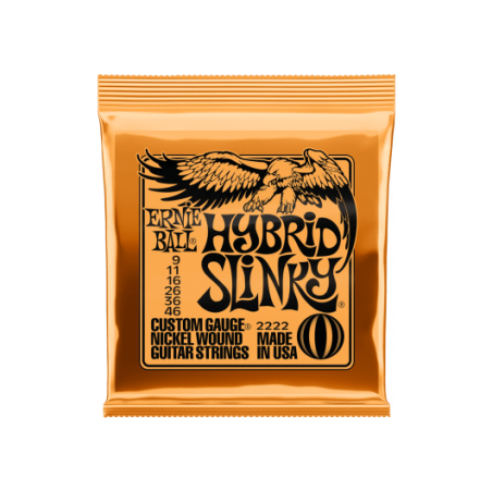 Hybrid slinky 09-11-16-26-36-46 - ERNIE BALL