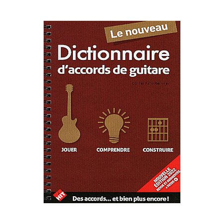 Le nouveau dictionnaire d'accords de guitare