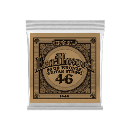 Cordes Filé bronze 46 - ERNIE BALL (à l'unité)