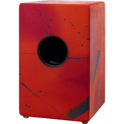 BC-120B Primero Abstract Red Cajon - PEARL