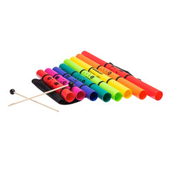 BOOMOPHONE - Xylophone de 8 tubes boomwhackers - FUZEAU