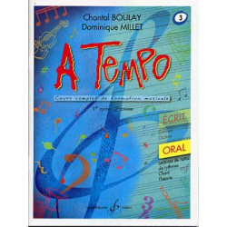 A tempo : oral. Volume 3 -...