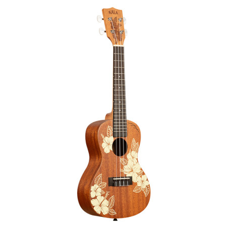 Hibiscus Mahogany Concert Ukulele - KALA