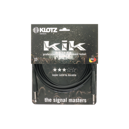 KIK3.0PPSW - Câble instrument Jack/Jack 3m - KLOTZ