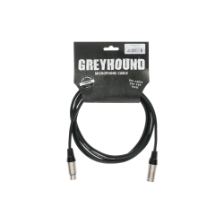 GREYHOUND câble microphone avec XLR 3p F/M nickel 5m - KLOTZ