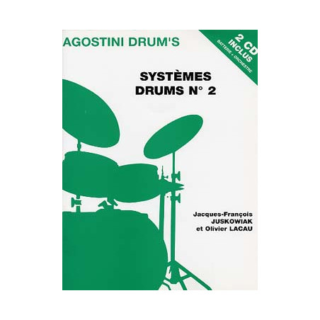 AGOSTINI DRUM'S SYSTÈMES DRUMS N°2 - JF JUSKOWIAK et O LACAU