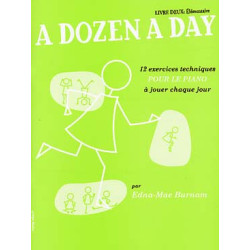 A DOZEN A DAY - LIVRE 2