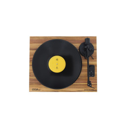 Platine vinyle + Enceintes hifi USB/Bluetooth - finition bois