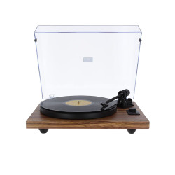 Platine vinyle + Enceintes hifi USB/Bluetooth - finition bois