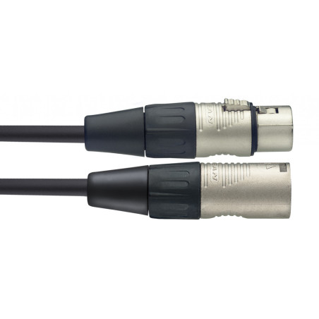 Cable Micro XLR-m XLR-f - 20m - STAGG