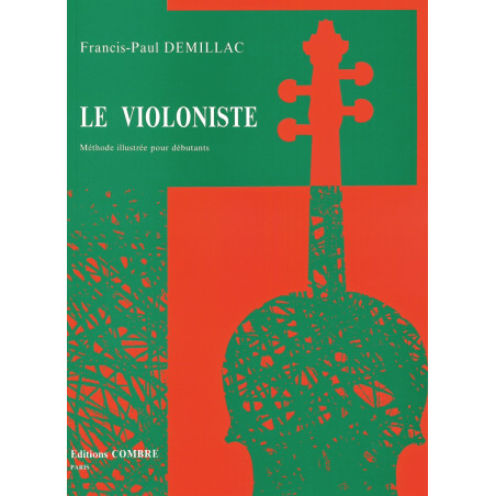 Le violoniste - méthode illustrée débutants - DEMILLAC Francis-Paul