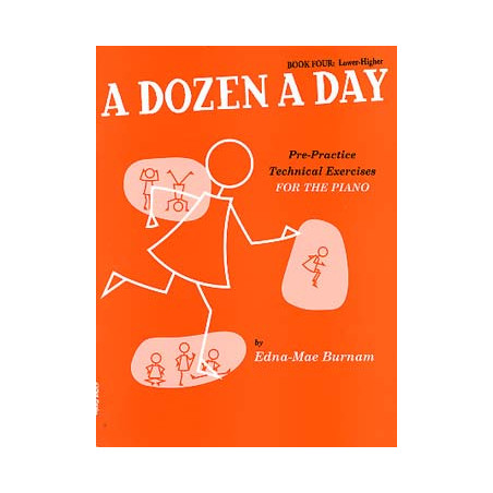 A DOZEN A DAY Book 4 - Edna-Mae BURNAM